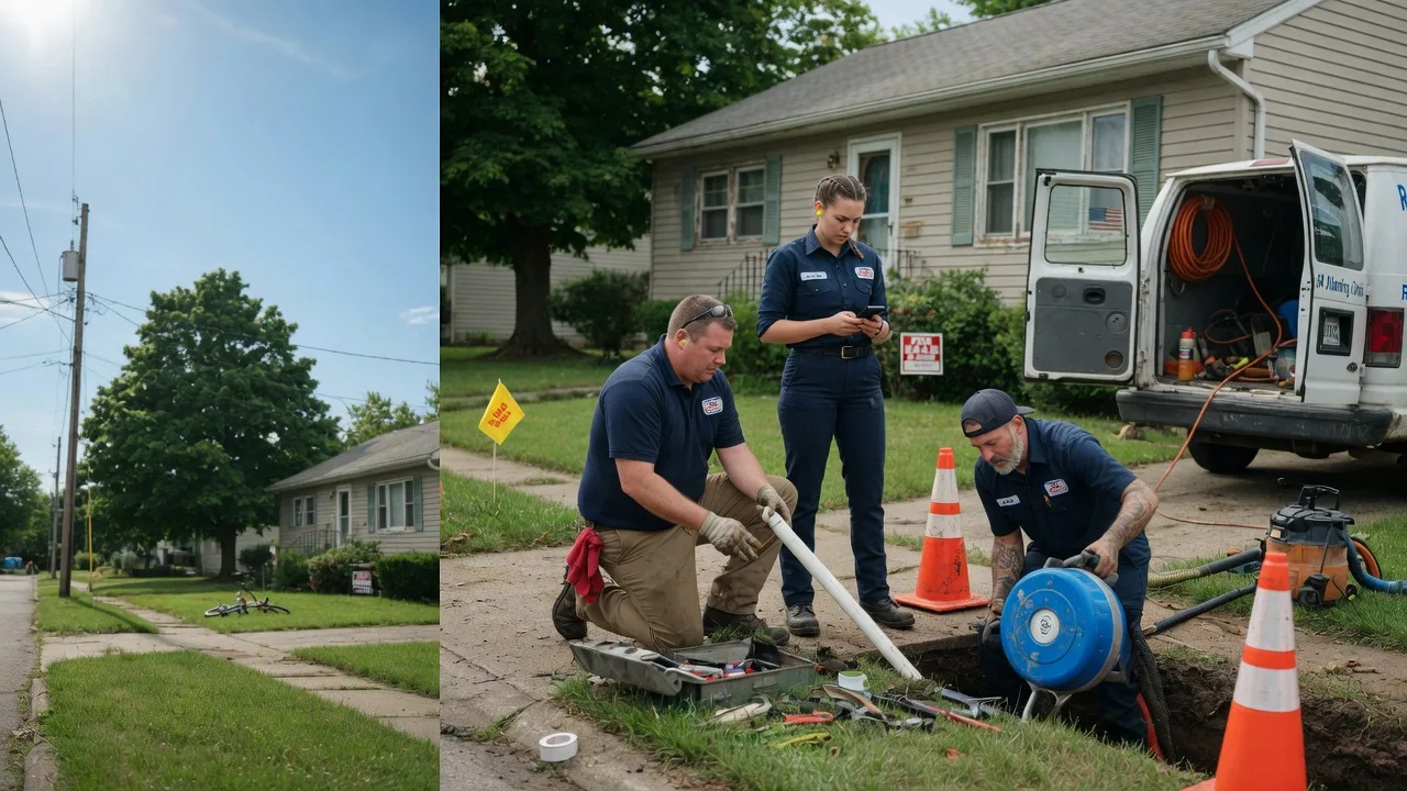 Sewer Line Repair in Goetzville, MI near me